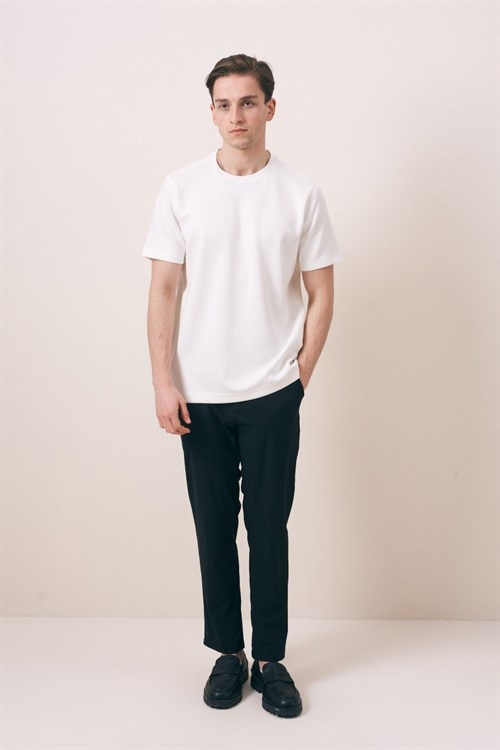 Wholesale Mens Ecru T-Shirt