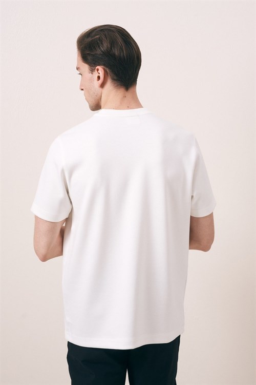 Wholesale Mens Ecru T-Shirt