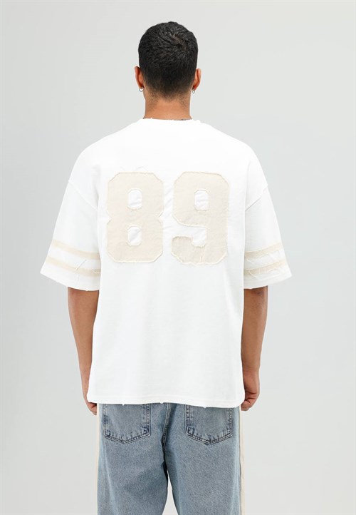 Wholesale Mens Ecru T-Shirt