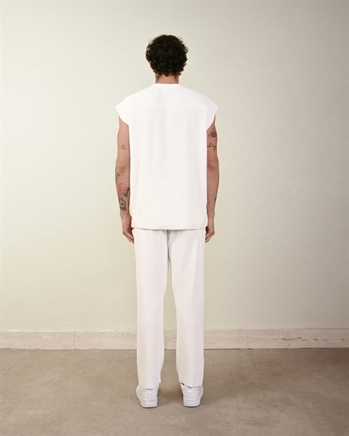 Wholesale Mens Ecru T-Shirt