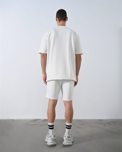 Wholesale Mens Ecru T-Shirt