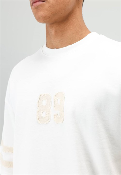 Wholesale Mens Ecru T-Shirt