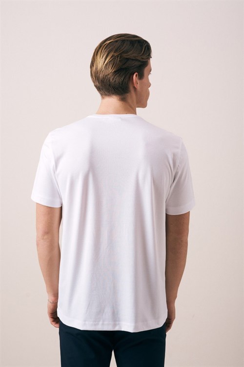 Wholesale Mens Ecru T-Shirt