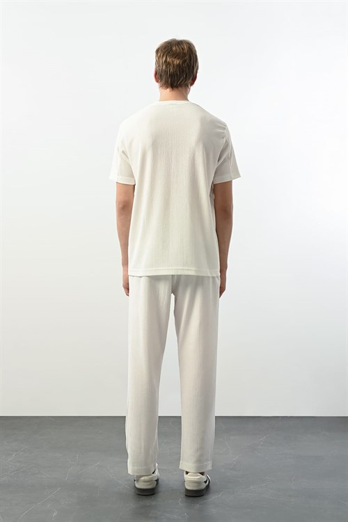 Wholesale Mens Ecru T-Shirt