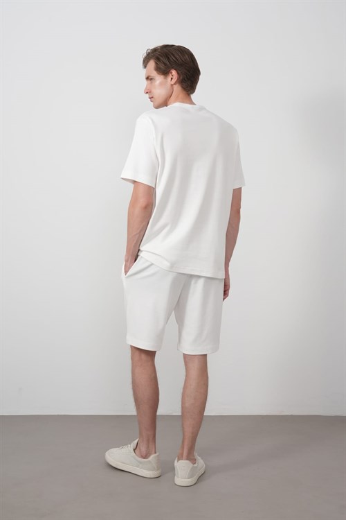 Wholesale Mens Ecru T-Shirt