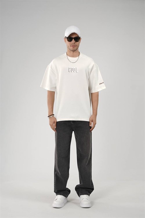 Wholesale Mens Ecru T-Shirt