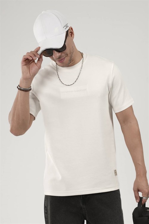 Wholesale Mens Ecru T-Shirt
