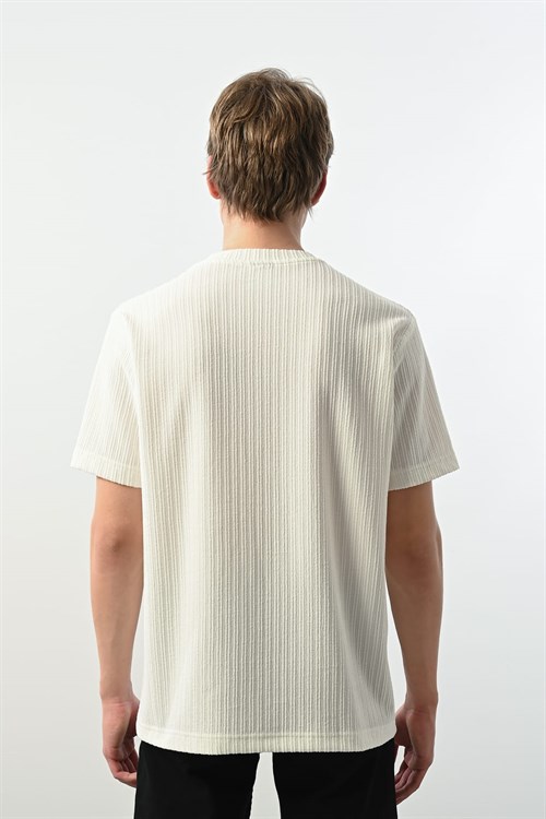 Wholesale Mens Ecru T-Shirt