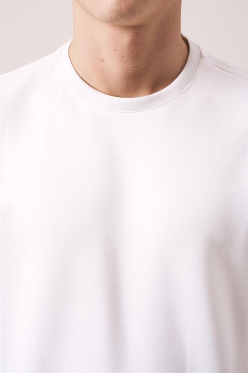 Wholesale Mens Ecru T-Shirt
