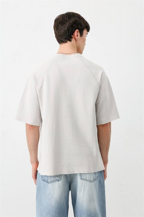 Wholesale Mens Ecru T-Shirt