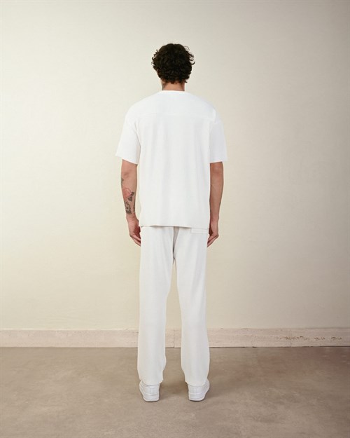 Wholesale Mens Ecru T-Shirt