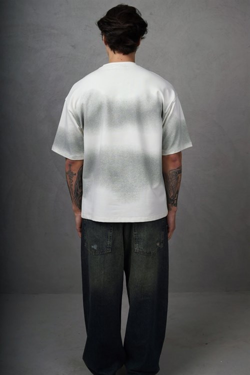 Wholesale Mens Ecru T-Shirt