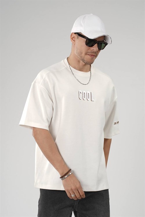 Wholesale Mens Ecru T-Shirt