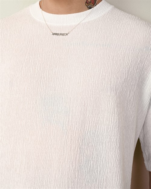 Wholesale Mens Ecru T-Shirt