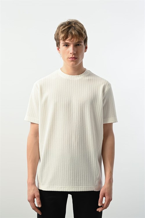 Wholesale Mens Ecru T-Shirt