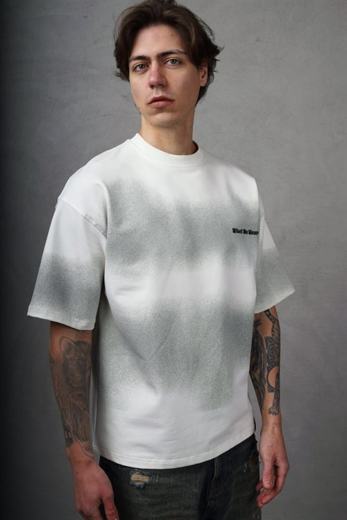 Wholesale Mens Ecru T-Shirt