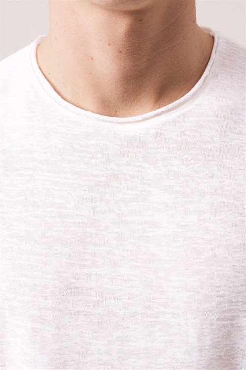 Wholesale Mens Ecru T-Shirt