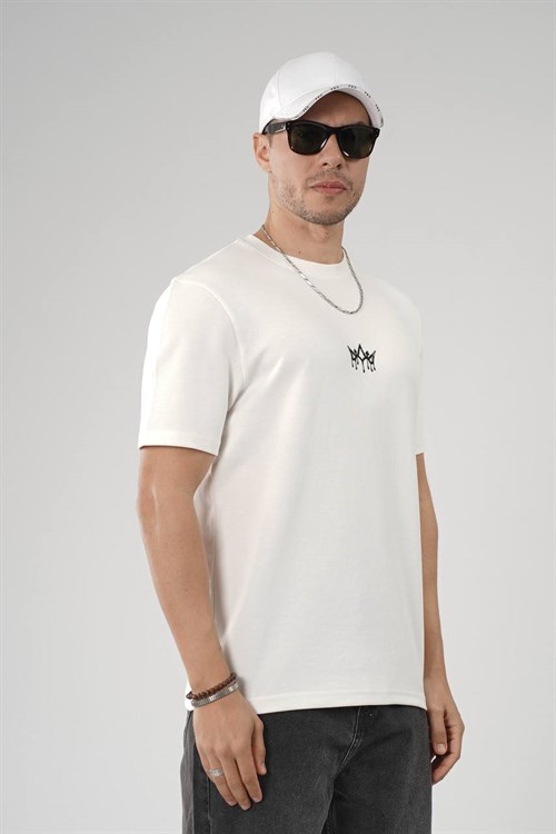 Wholesale Mens Ecru T-Shirt