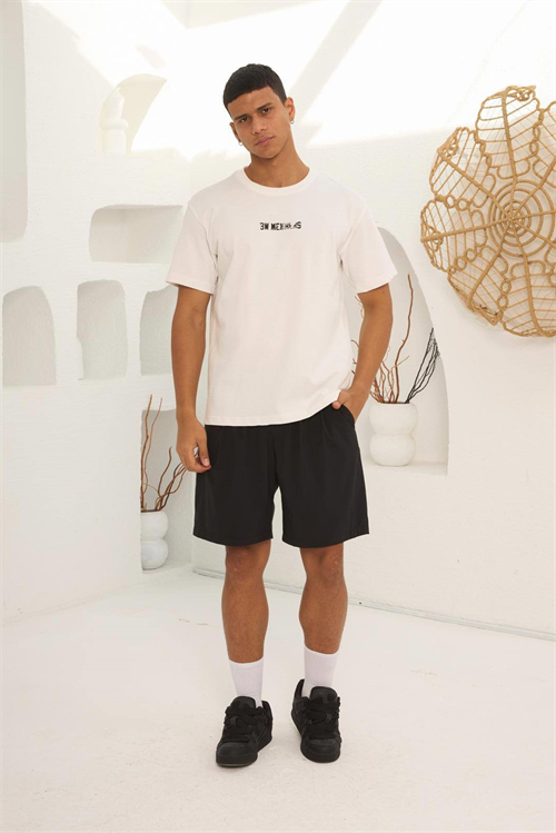 Wholesale Mens Ecru T-Shirt