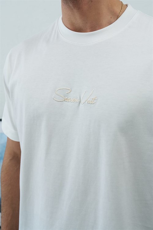 Wholesale Mens Ecru T-Shirt