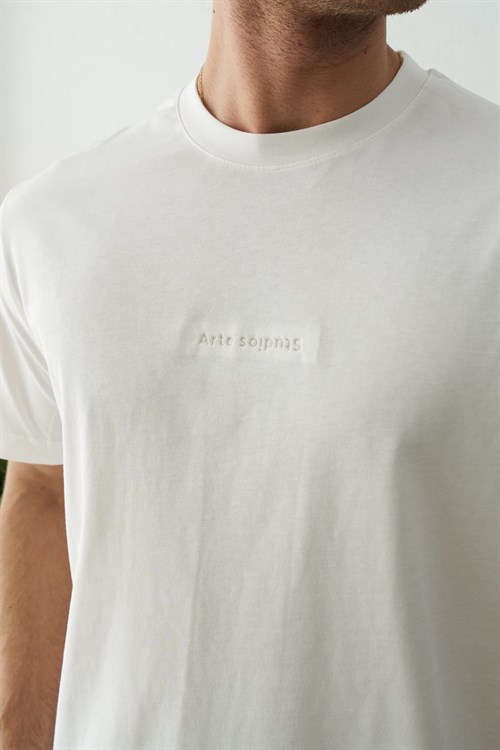 Wholesale Mens Ecru T-Shirt