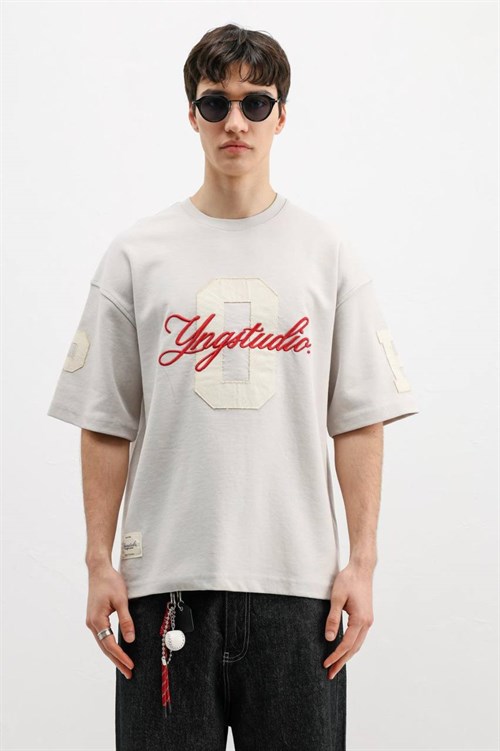Wholesale Mens Ecru T-Shirt