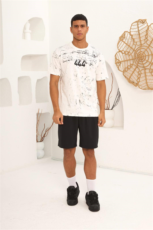 Wholesale Mens Ecru T-Shirt