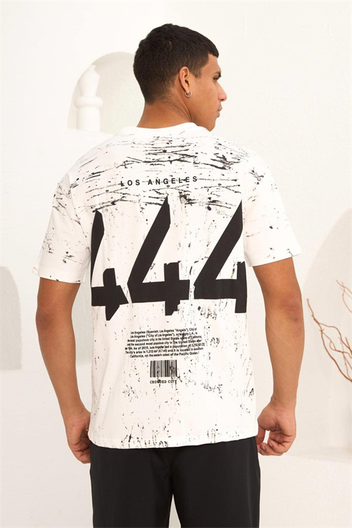 Wholesale Mens Ecru T-Shirt