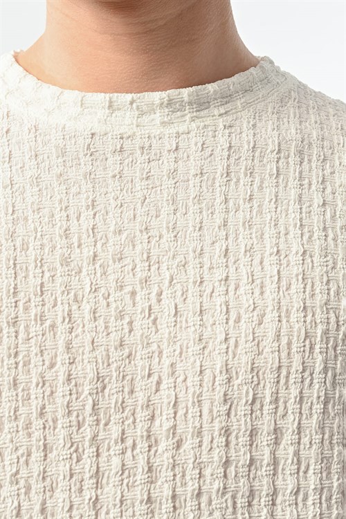 Wholesale Mens Ecru T-Shirt