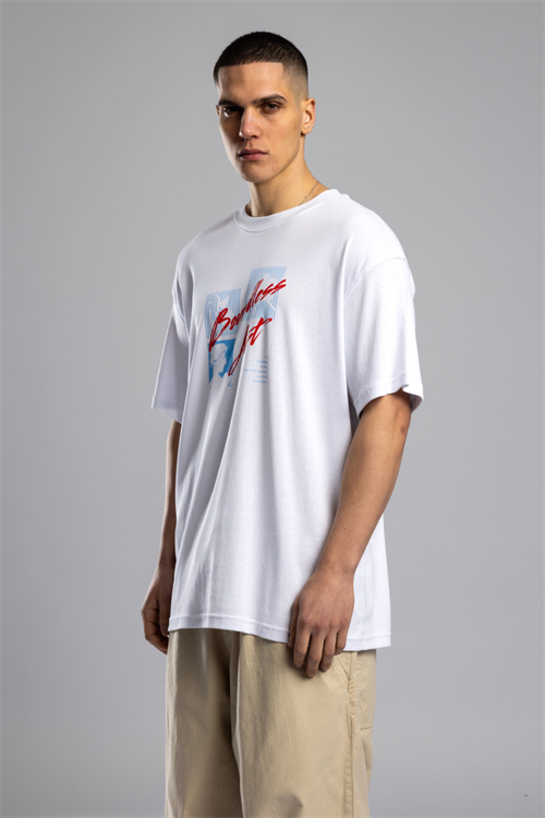 Wholesale Mens Ecru Thin T-shirt