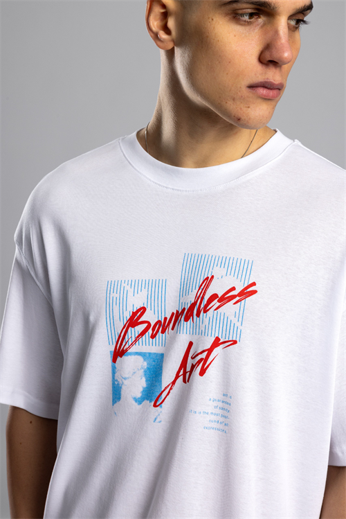 Wholesale Mens Ecru Thin T-shirt