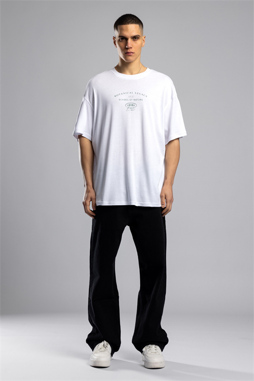 Wholesale Mens Ecru Thin T-shirt