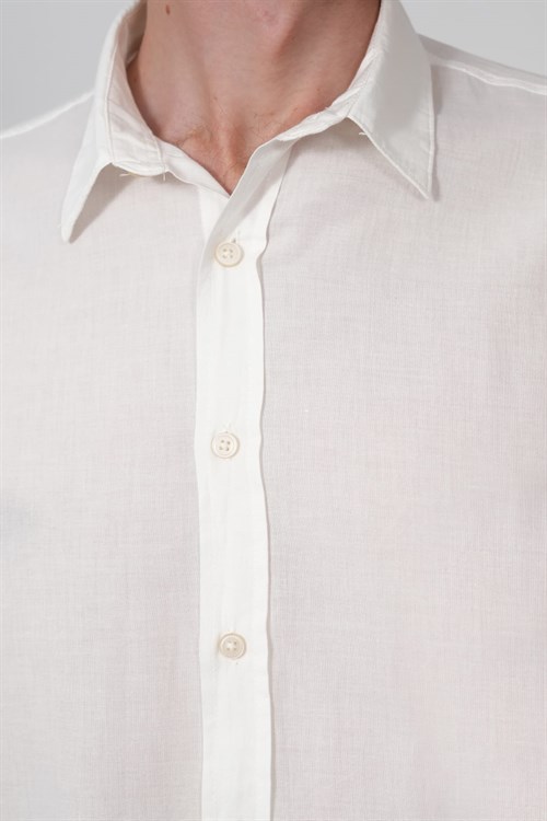 Wholesale Mens Ekru Shirt