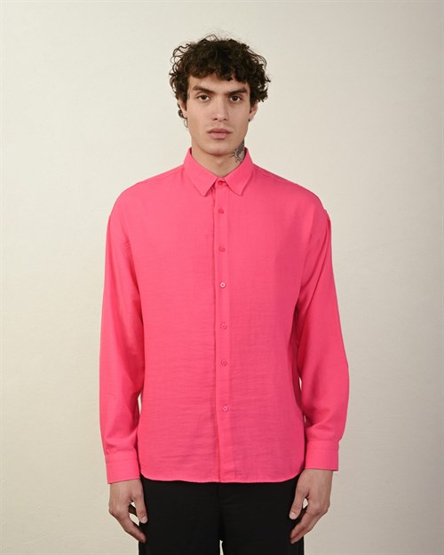 Wholesale Mens Fuchsia Shirt