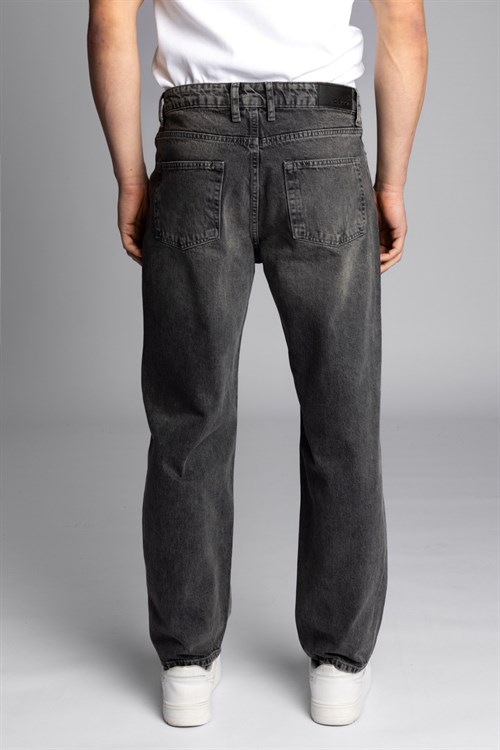 Wholesale Mens Gray Baggy Jeans