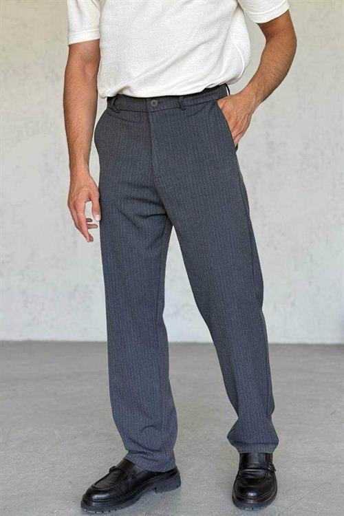 Wholesale Mens Gray Baggy Pants