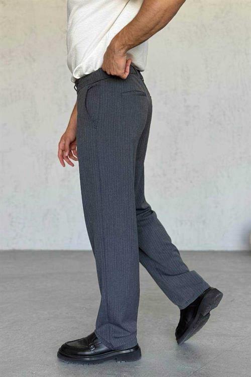 Wholesale Mens Gray Baggy Pants