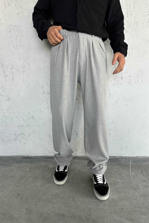 Wholesale Mens Gray Baggy Pants