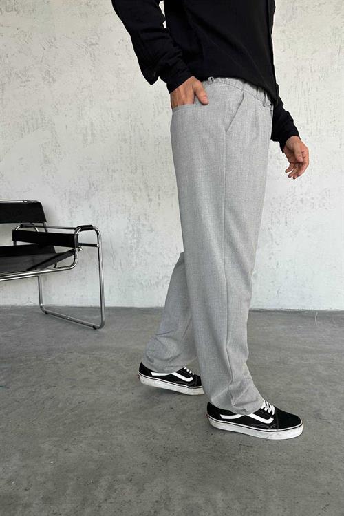 Wholesale Mens Gray Baggy Pants