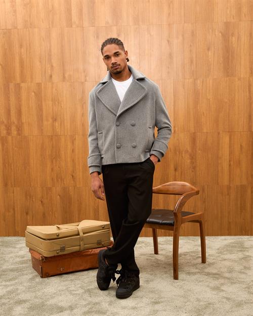 Wholesale Mens Gray Coat
