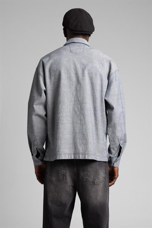 Wholesale Mens Gray Jean Shirt