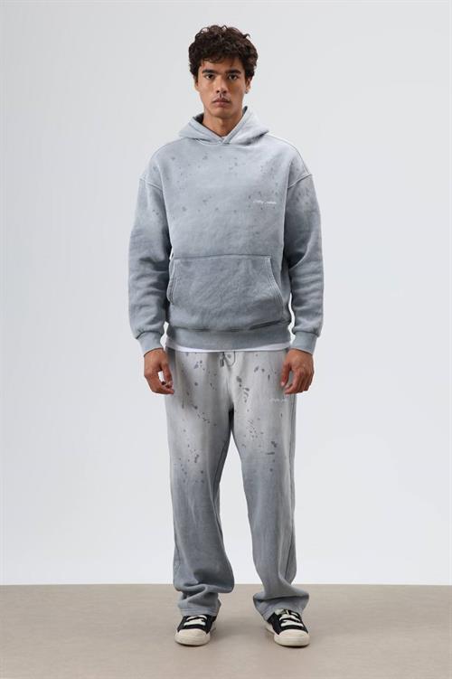 Wholesale Mens Gray Oversize Tracksuit 