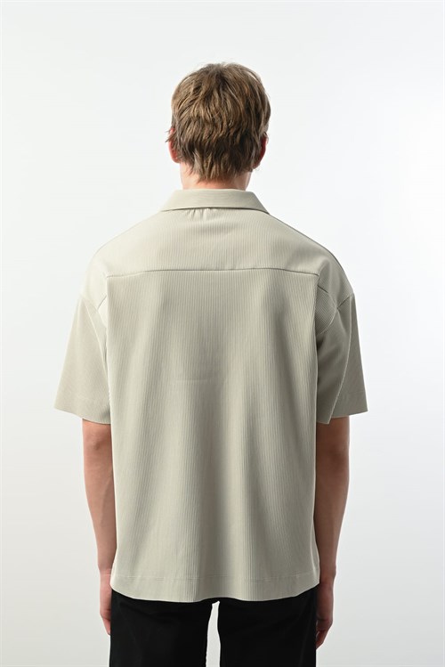 Wholesale Mens Gray Polo T-Shirt