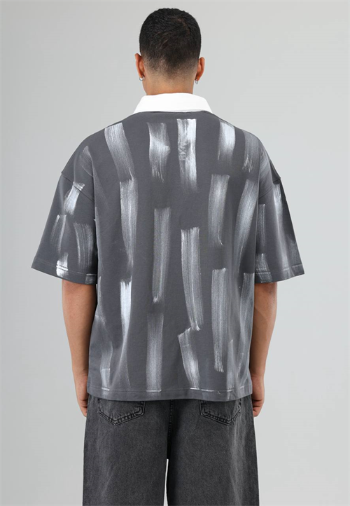 Wholesale Mens Gray Polo T-Shirt