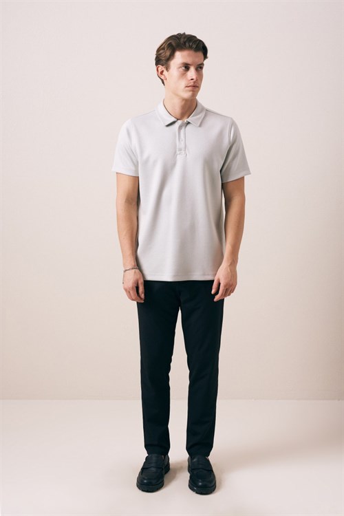 Wholesale Mens Gray Polo T-Shirt