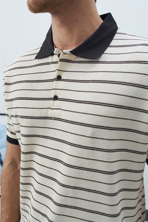 Wholesale Mens Gray Polo T-Shirt