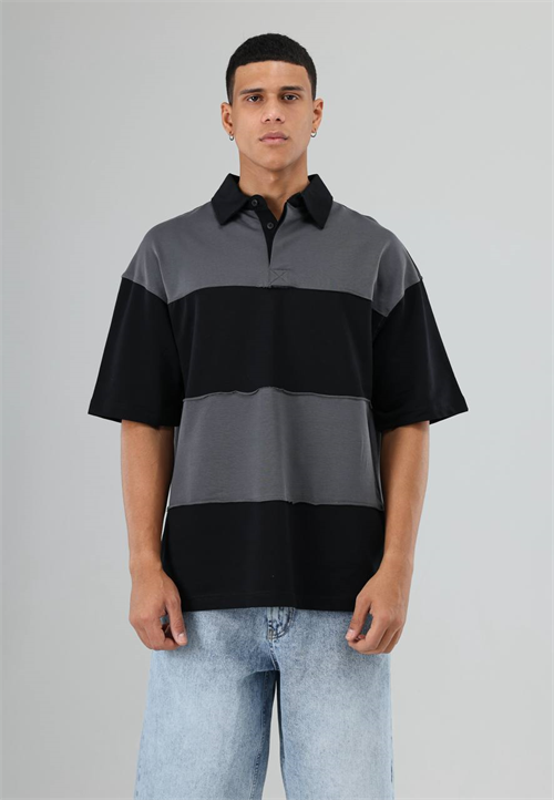 Wholesale Mens Gray Polo T-Shirt