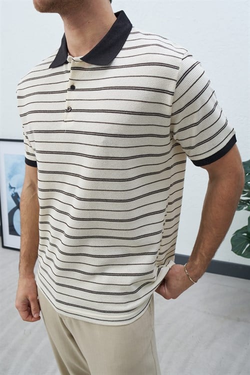 Wholesale Mens Gray Polo T-Shirt