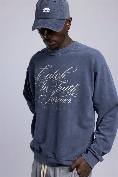 Wholesale Mens Gray Printed Sweatshirt 