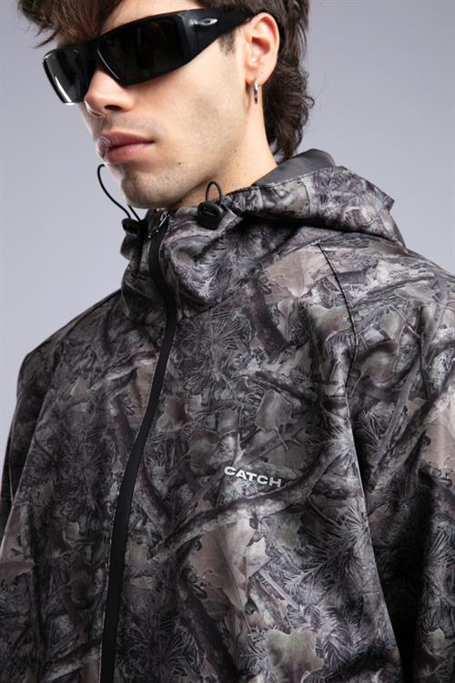 Wholesale Mens Gray Rain Coat
